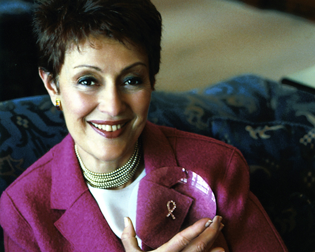 Estee Lauder with BCA Pin