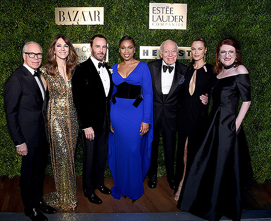 Tommy Hilfiger, Elizabeth Hurley, Tom Ford, Jennifer Hudson, Leonard A. Lauder, Carolyn Murply, Glenda Bailey