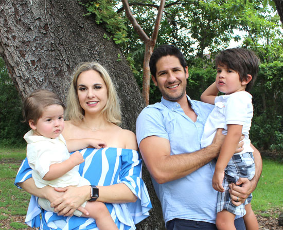 Pablo and his family 