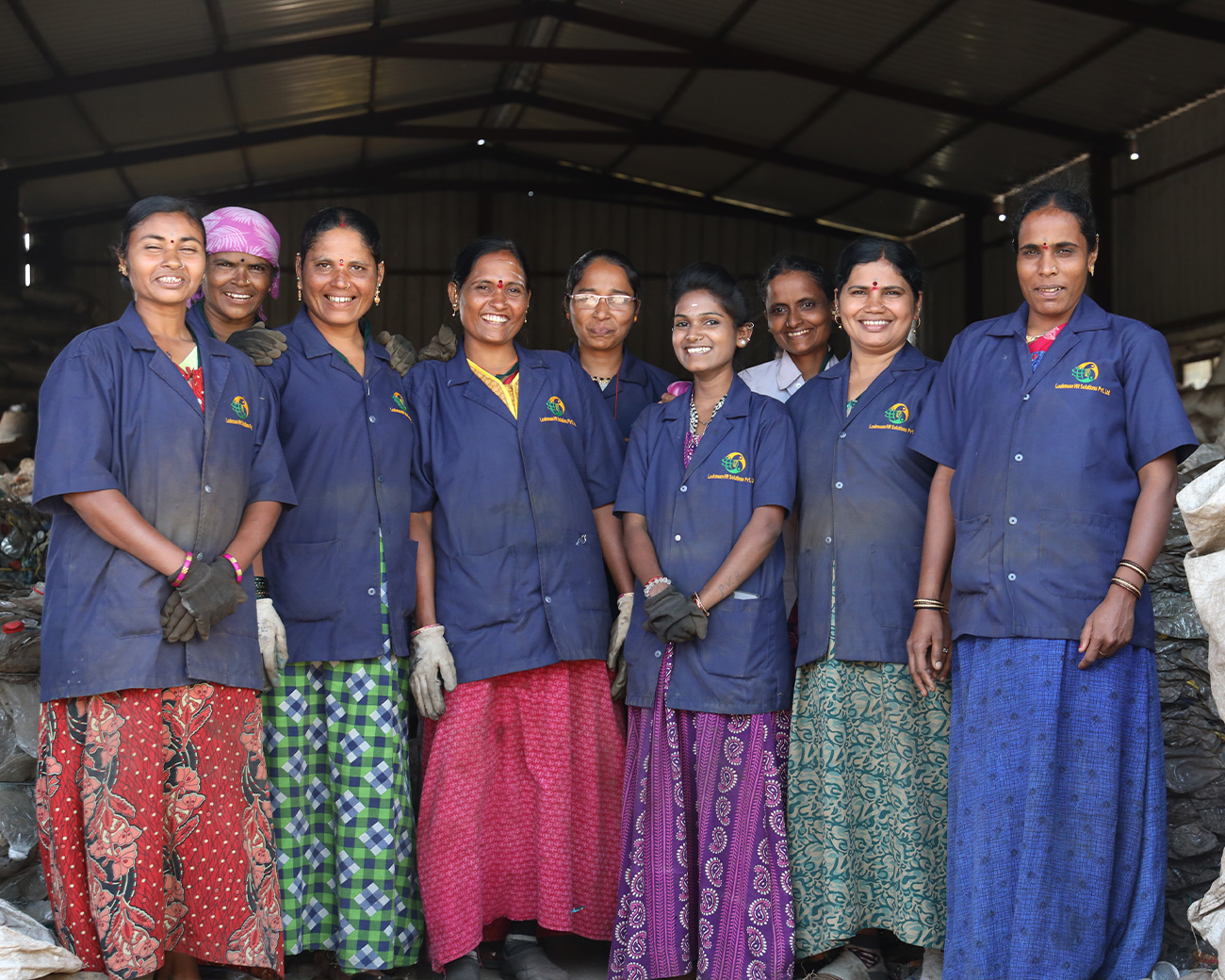 Group of women smiling for photo