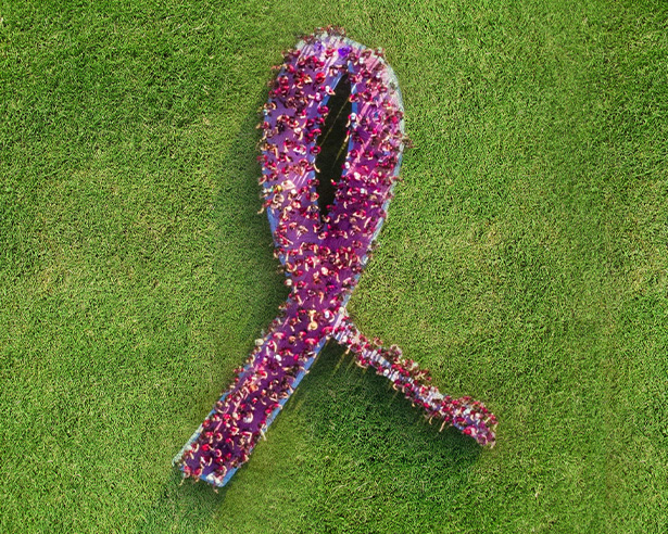 Breast cancer ribbon