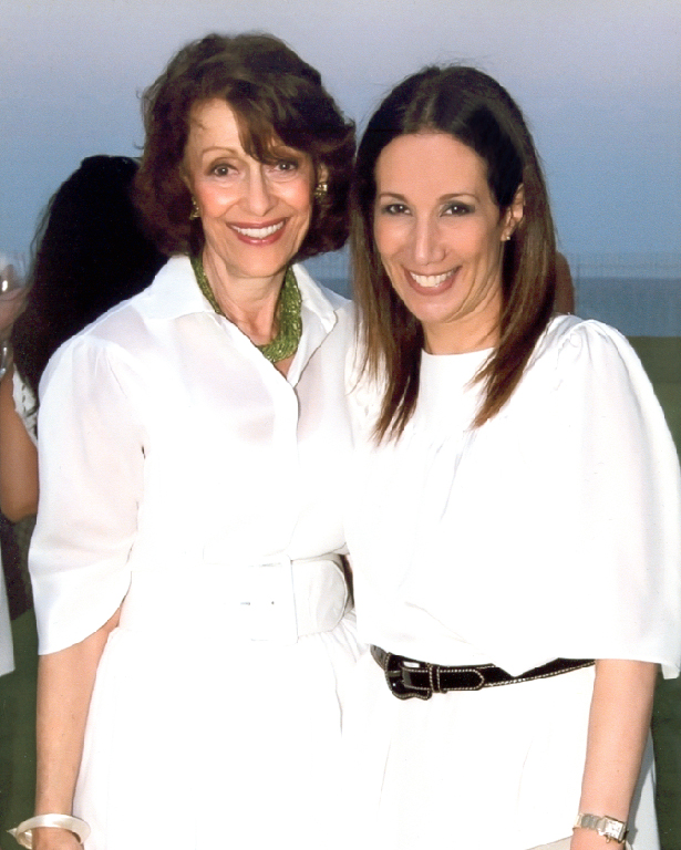 Evelyn Lauder and Jane Hudis