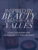 Inspired by Beauty, Driven by our Values