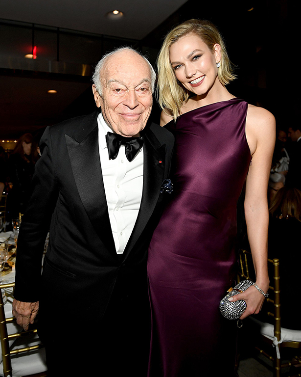 Leonard A. Lauder and Karlie Kloss