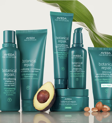 Aveda products from botanical range